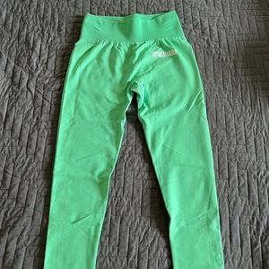 Gymshark Lightweight Seamless leggings- Pistachio ice cream